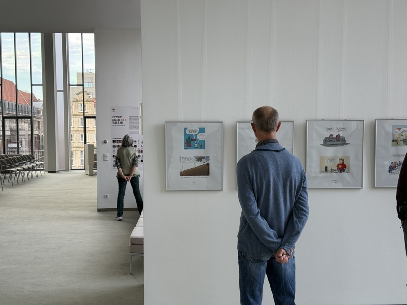 „Jetzt seid ihr dran!“ – Deutscher Karikaturenpreis 2025