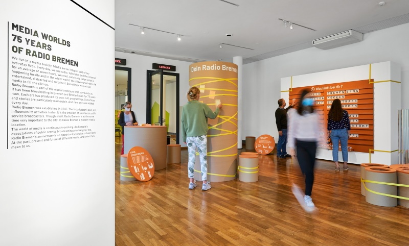 Medienwelten. 75 Jahre Radio Bremen