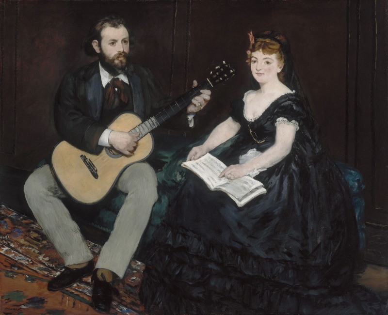 Manet und Astruc. Künstlerfreunde