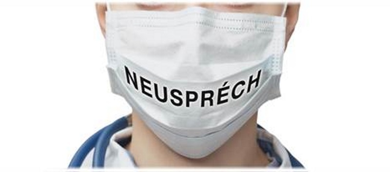 Neuspréch – Sprache von Kunst befallen