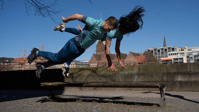 Bremen tanzt! Mit der Tanzkompanie Of Curious Nature durch die Innenstadt der Zukunft