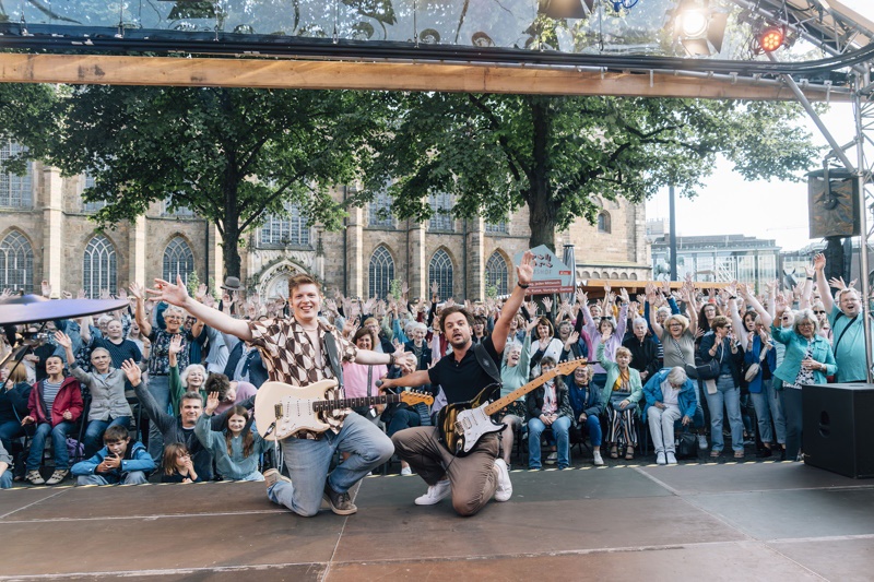 Open Space Domshof: Rudelsingen